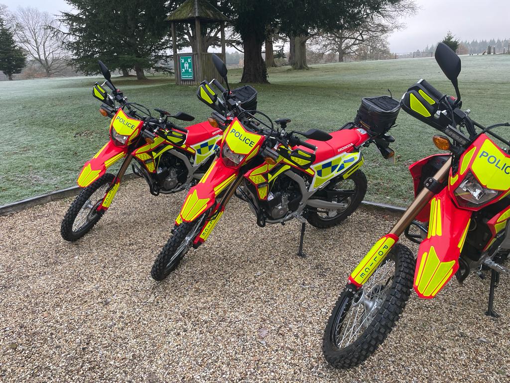 Offroad bikes introduced by Thames Valley Police News Greatest
